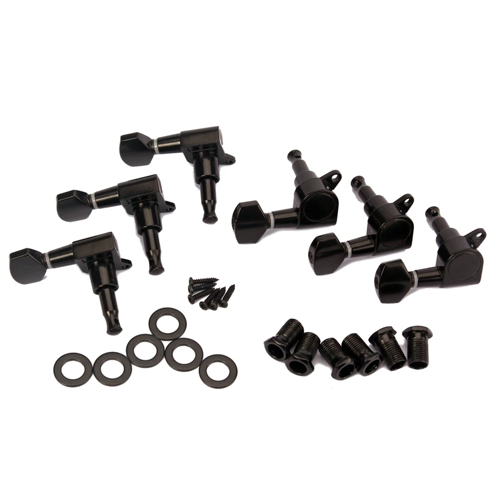 

6 PCS Electric Guitar Sealed Tuners Tuning Pegs Acoustic Machine Heads Nose Locking