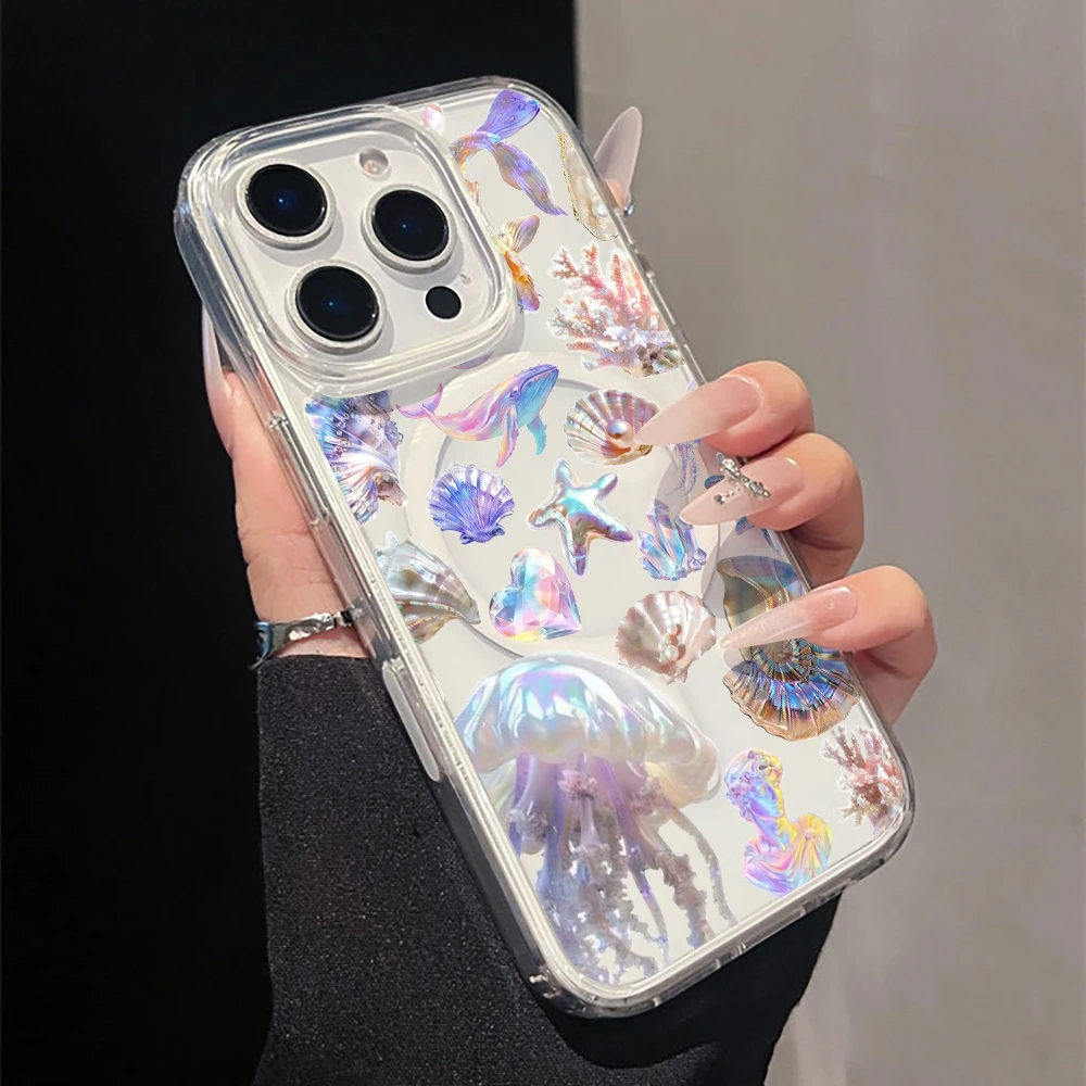 Apple Iphone 15 Pro Max - Coque de téléphone esthétique à imprimé