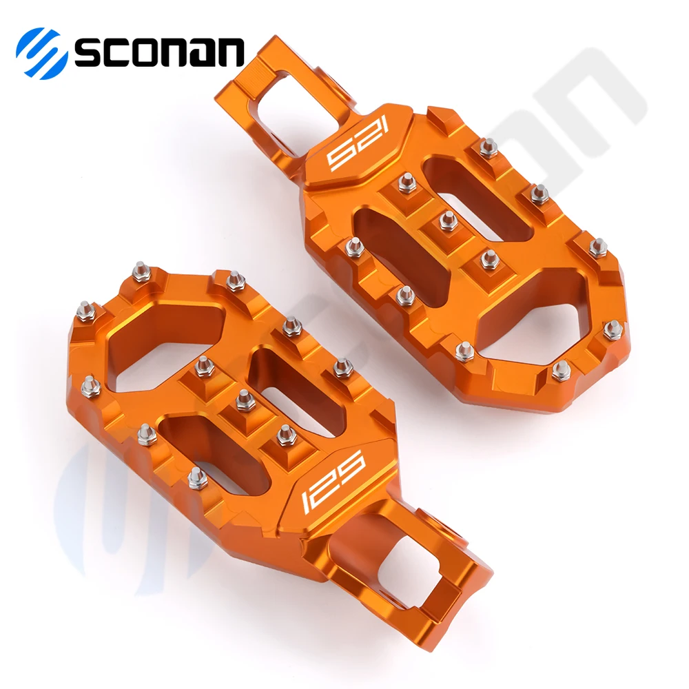 

Motorcycle CNC Aluminum Foot Lever Foot Pegs Rest Footrests Pedals For 85SX 125SX 250 450SX-F 125 250SXF 300 SX SX-F