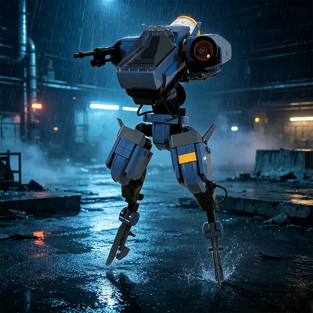 briques-de-construction-moc-scimitar-interceptor-robot-modele-de-vaisseau-spatial-scimitar-interceptor-jouets-d'assemblage-creatifs-cadeaux-pour-adultes