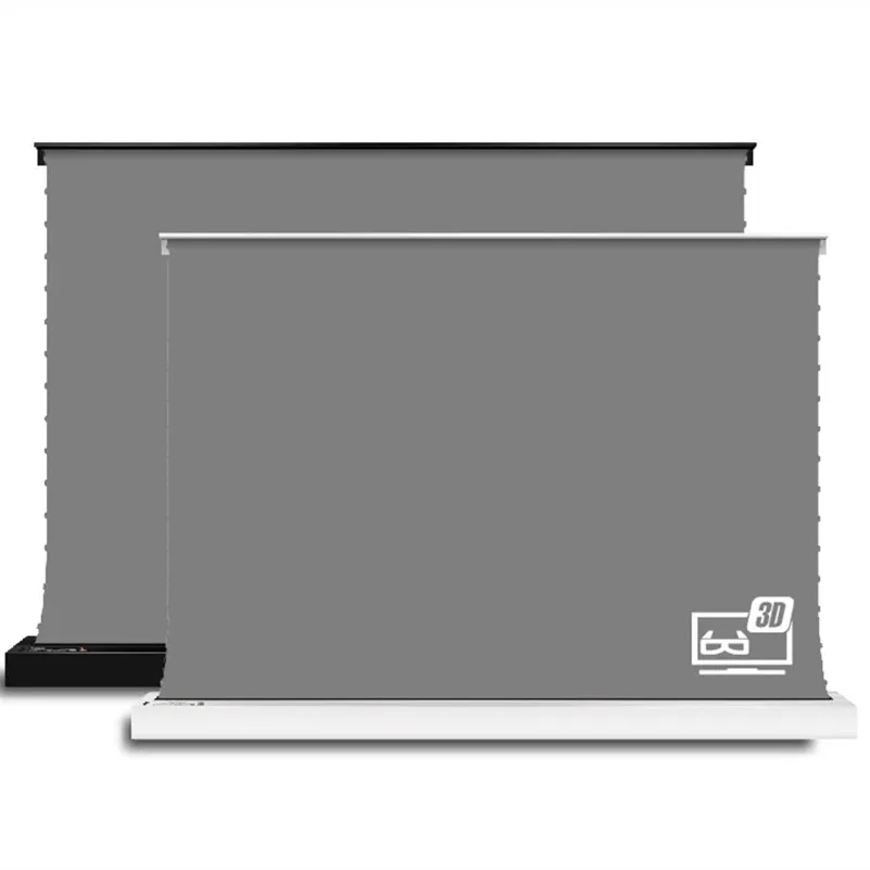 MIVISION 150 Zoll Elektrische Tab-Spannung Boden Bildschirm Obsidian Lange Werfen 4k ALR Rollbar Bildschirm Tragbare