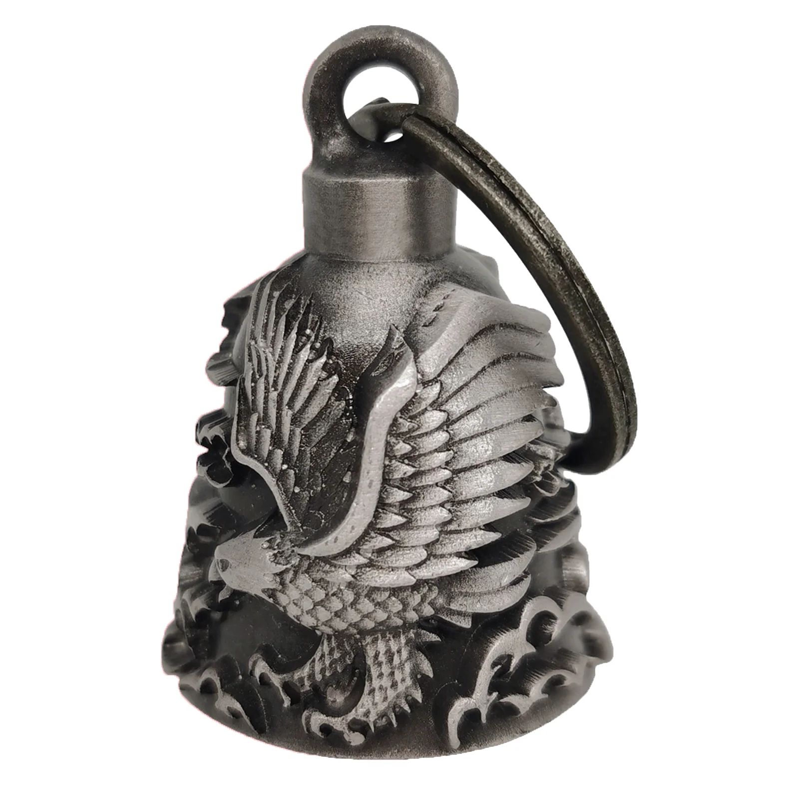 

Motorcycle Bell Guardian Angel Drive Away Gremlin, 3D Eagle Biker Bell for Men Women Rider Riding, Good Luck Gift