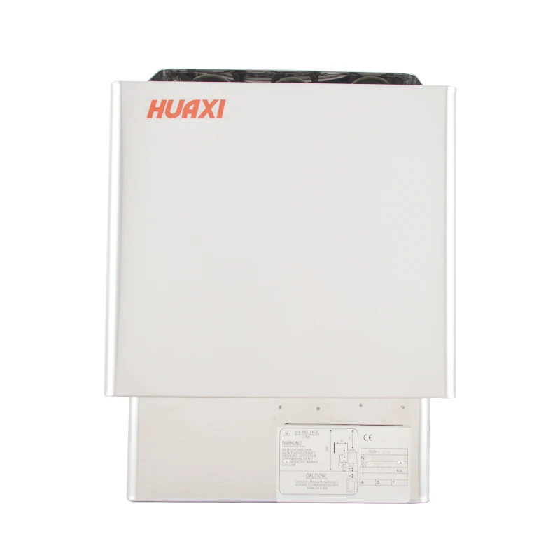 HUAXI 220V Modern Electric Dry Steam Sauna Heater Reliable Stainless Steel Design with 1-Year Warranty