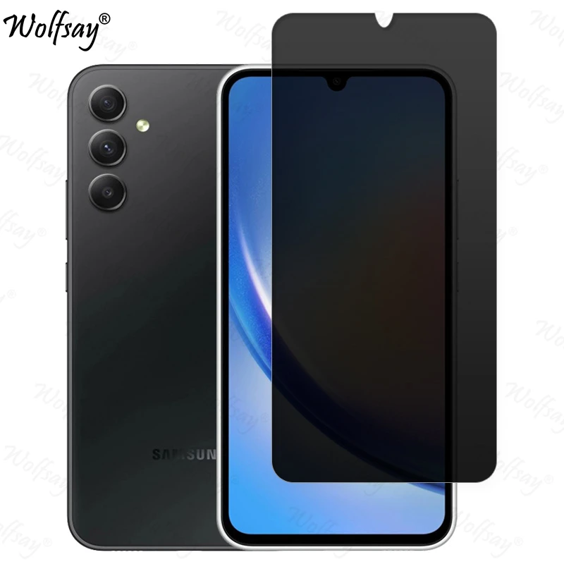 Privacy Screen Protector For Samsung Galaxy A34 5G Anti-Spy Tempered Glass Samsung A34 5G Camera Glass For Samsung A34 5G Glass