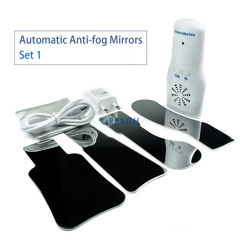 Dental Oral Photography Mirrors Defog Occlusal for Buccal Lingual Intra Oral Dentist Mirrors Orthodontic Reflector Glass