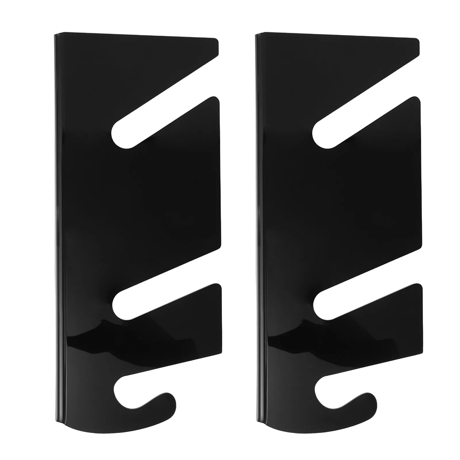 1Set Horizontal Skateboard Wall Mount Acrylic Display Stand Space Optimizing Wall Hanger for Skateboard Deck Scooter Rack