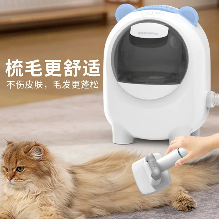 Pet Multifunctional Hair Trimmer Cat Dog Electric Push Clipper Pet Thin Comb Cartoon Hair Removal Brush