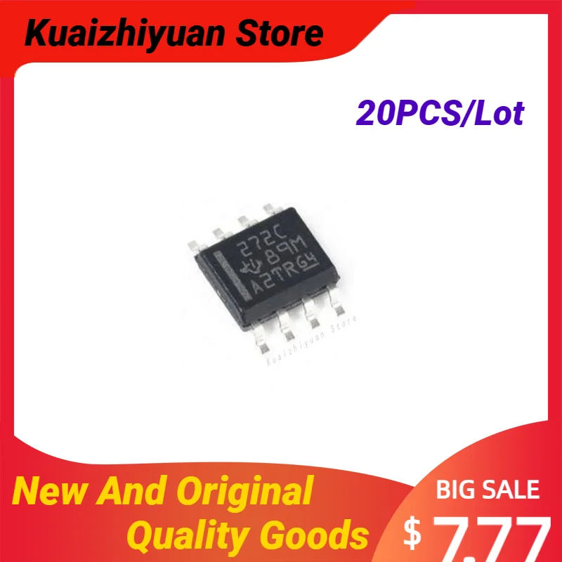 20PCS/Lot New And Original TLC272BIDR TLC272ACDR TLC272AIDR TLC272CDR TLC272IDR Precision Two-Way Operational Amplifier Quality