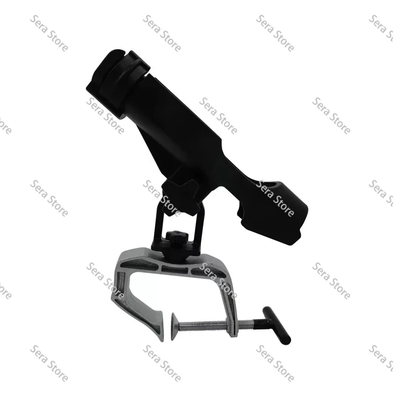 RH20 Adjustable Boat Fishing Rod Holder - Universal Rail Mount for Raft/Yacht, Heavy Duty Marine-Grade Aluminum Anti-Rust Design