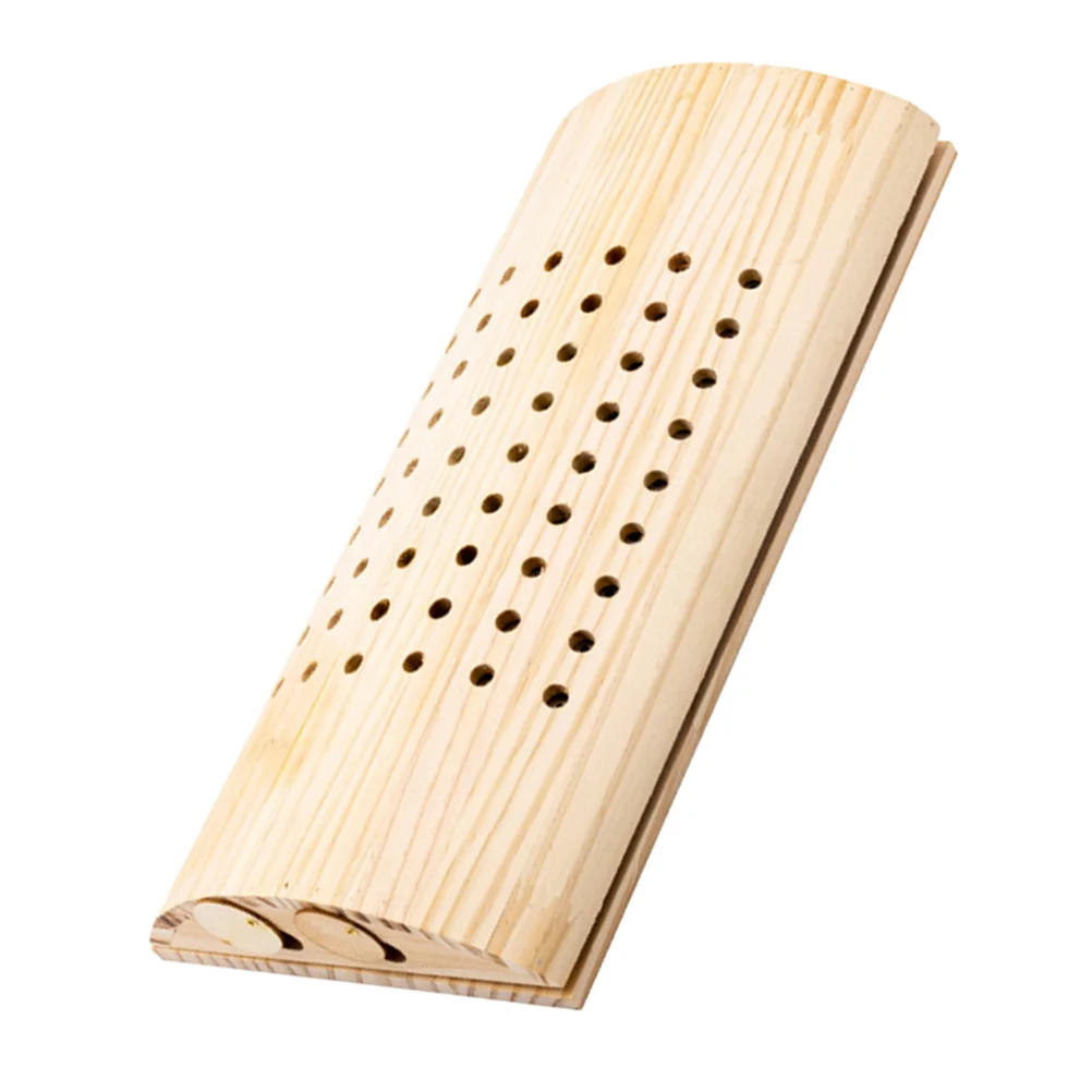 

Moxibustion Lumbar Pillow Wear-resistant Cervical Sleep Accessory Bath Tub Convenient Wood Wooden