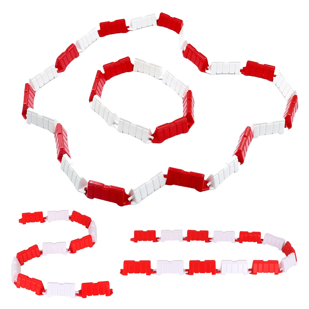 

RC Car Field Fence Set RC Car Racing Track Runway Racetrack Mini Traffic Road Block Toy for 1/14 1/16 1/18 1/24 1/28 Mini RC Car