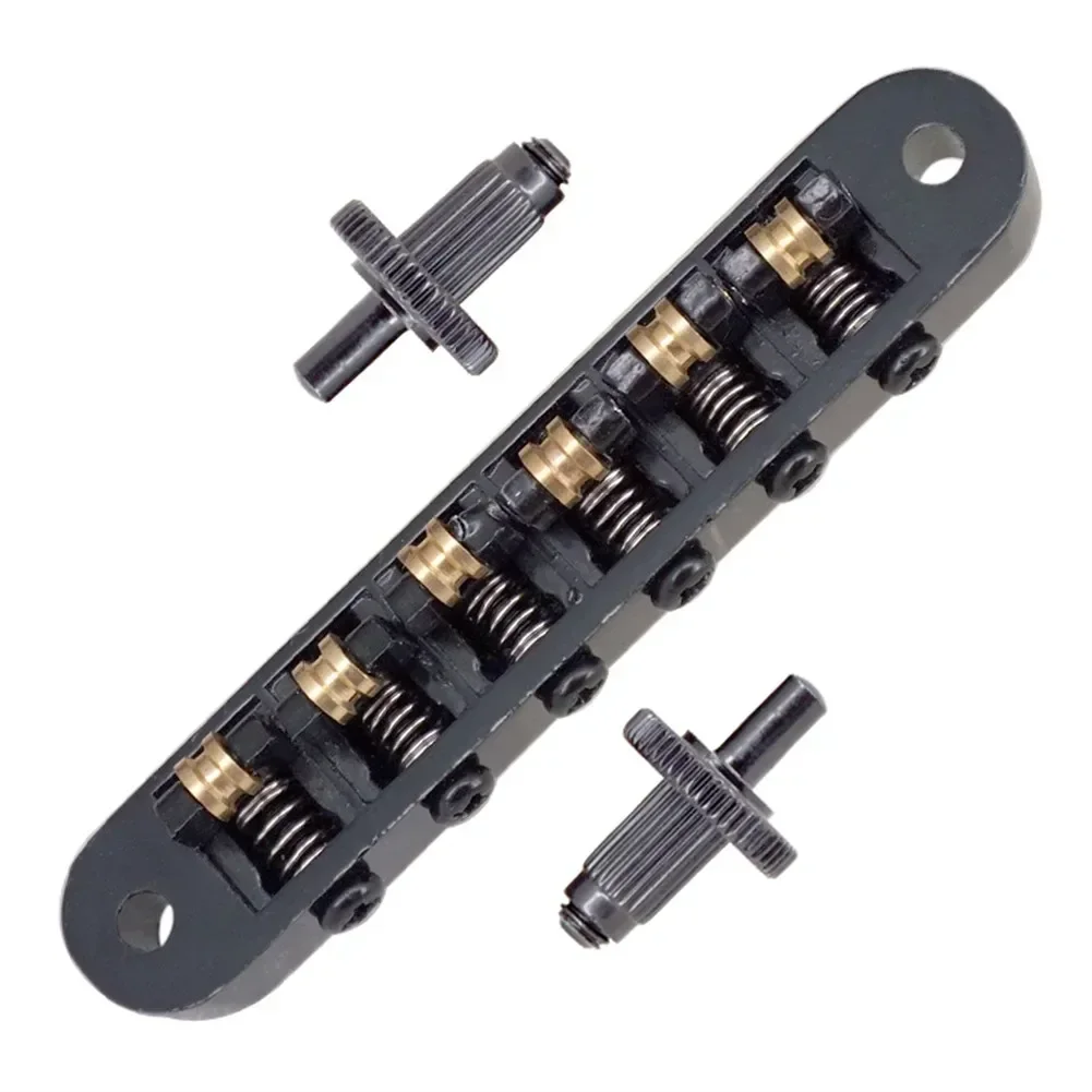 Roller Saddle Bridge Guitar Roller Saddle Bridge For Les Paul EPI Electric Guitar For 6 Stringed Instruments High Quality