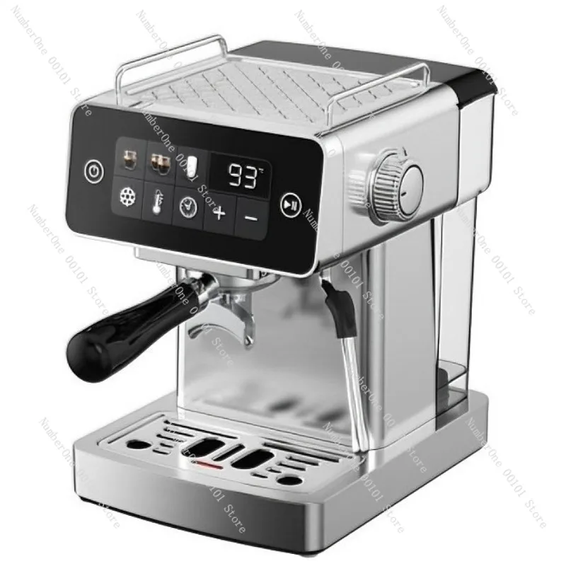 Compact Automatic Espresso Coffee Machine for Home Office Small Electric Italian Extraction Maker Multifunction EU Plug Milk