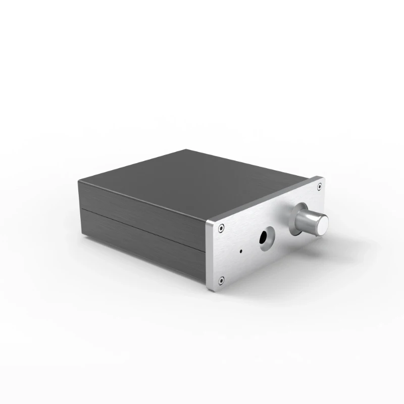 155×60×241mm Full Aluminum Headphone Case For Audio Amplifier Power Suplly Box Shell Mini Amplifier Case Suitable Of E3 E4