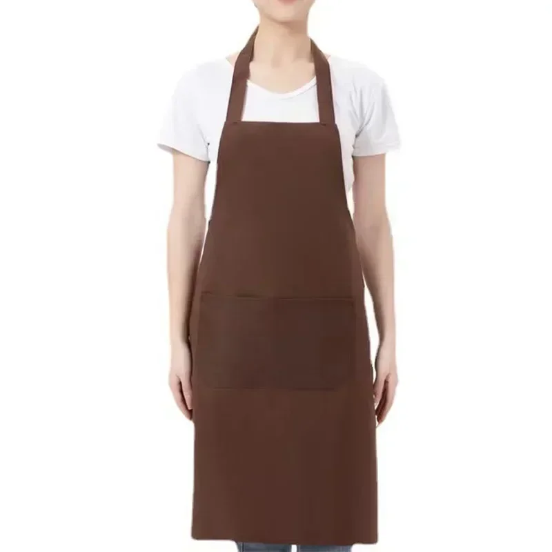 New Kitchen Household Cooking Apron Men Women Oil-Proof Waterproof Adult Waist Fashion Coffee Overalls Apron Kitchen Accessories