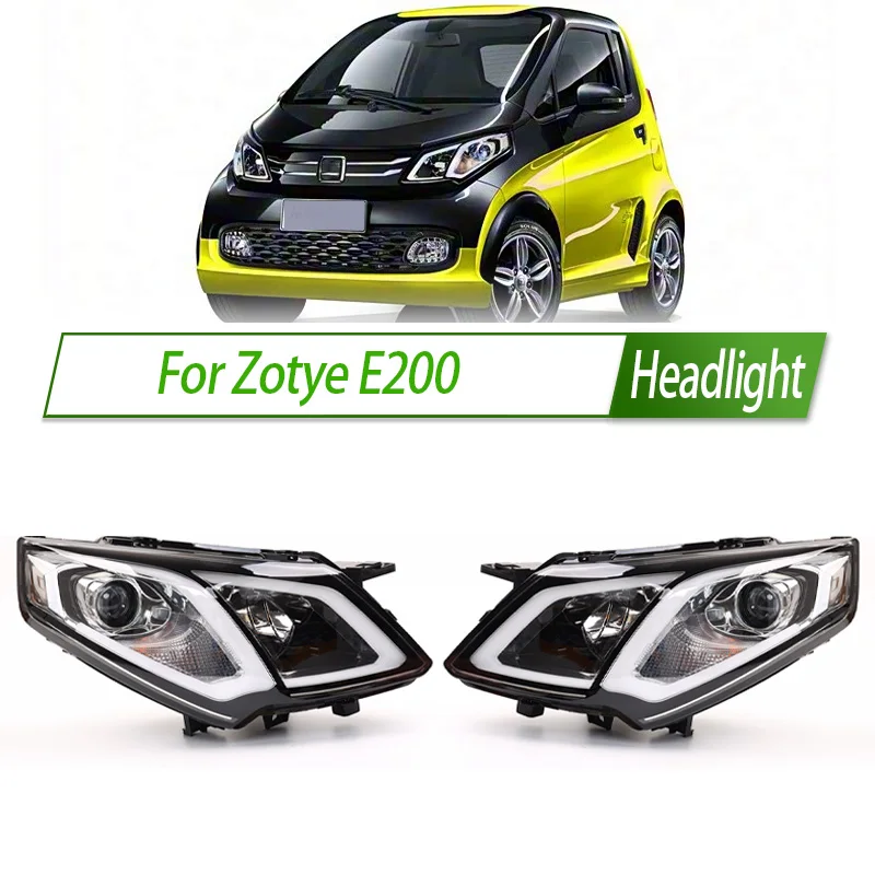 

Для Zotye E200 галогенная фара в сборе OEM стиль передняя фара цоколь Plug & Play замена