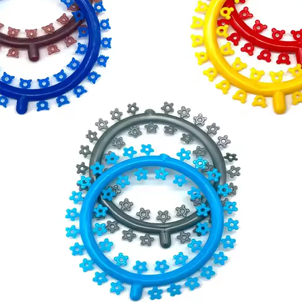 1000Pcs Dental Orthodontic Cartoon Ligature Ties Bands O-Ring Elastic Rings for Teeth Braces Flower Mickey Cat Dentist Materials