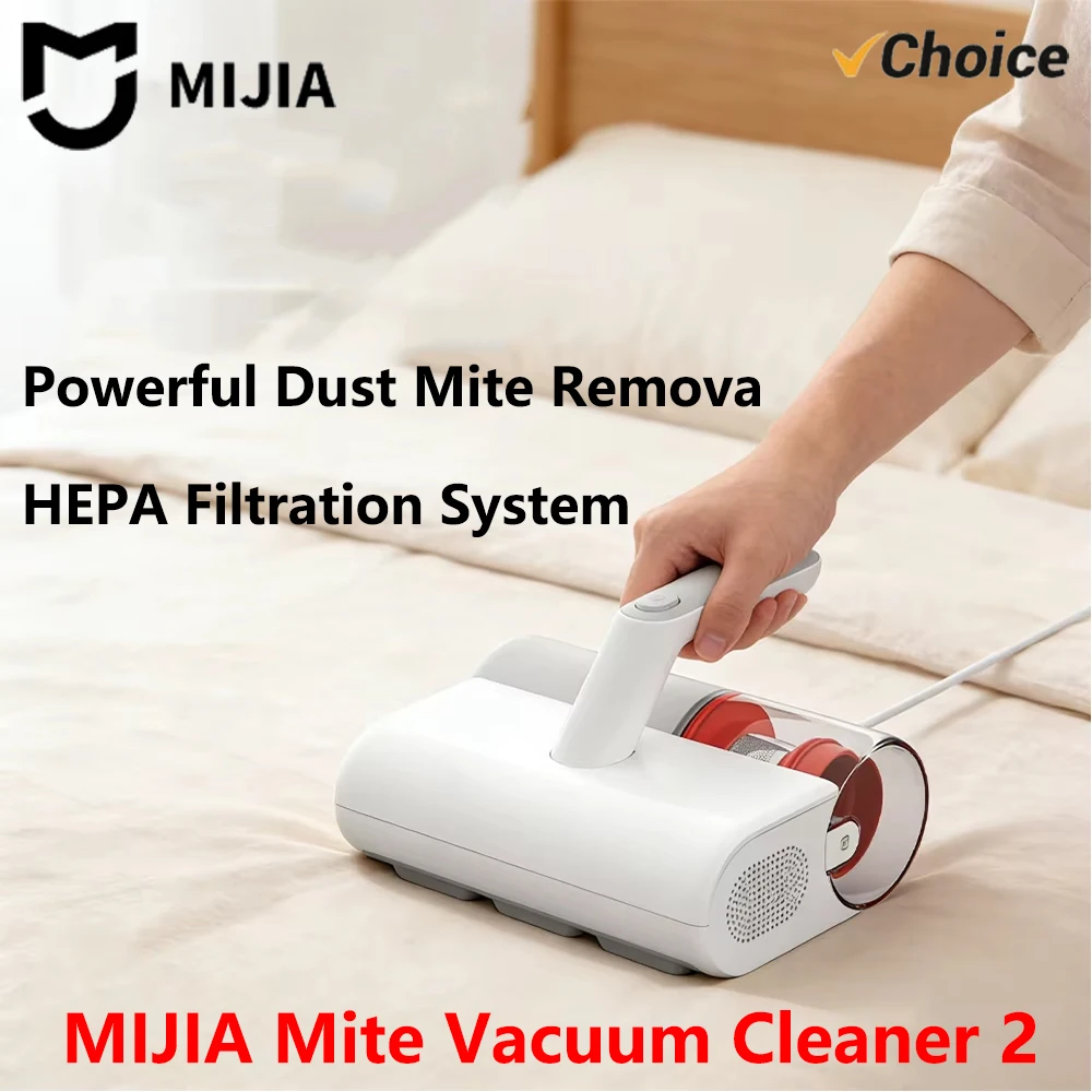 

Original New MIJIA Mite Remover 2 B402CN 12kPa 220V 50Hz 400W Chinese Version With UV-C Light Mattress Vacuum Cleaner