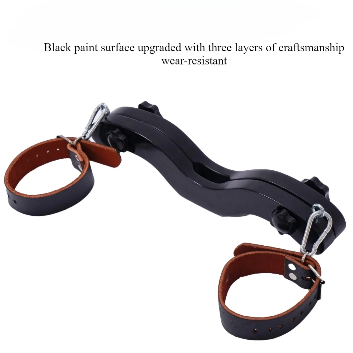 SM scrotal restraint clip sex toy training punishment for male kneeling punishment device for self bondage of scrotum