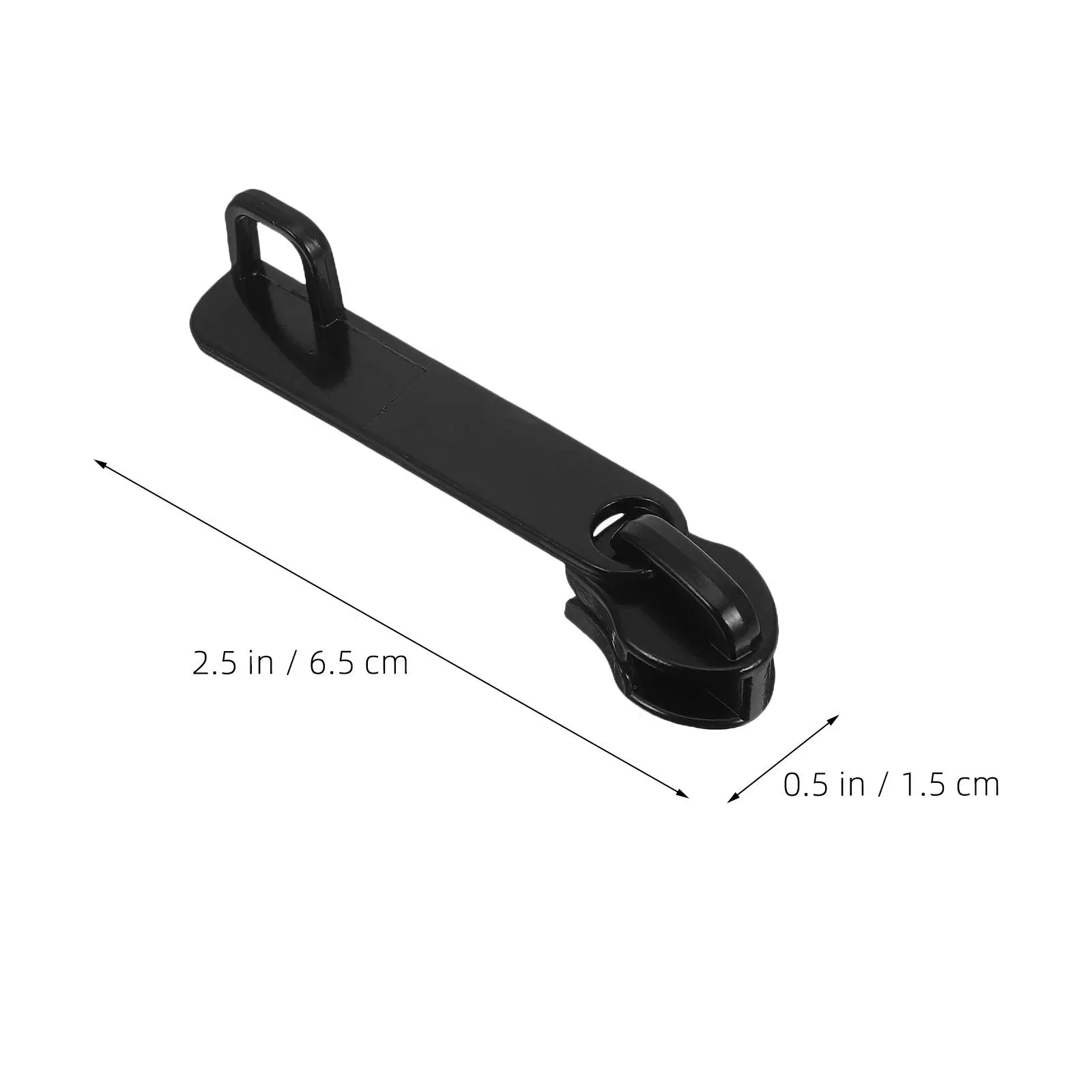 8Pcs Double Layer Explosion Proof Zipper Pull Replacement Anti Theft Suitcase Backpack Travel Bag Luggage Repair Kit Detachable
