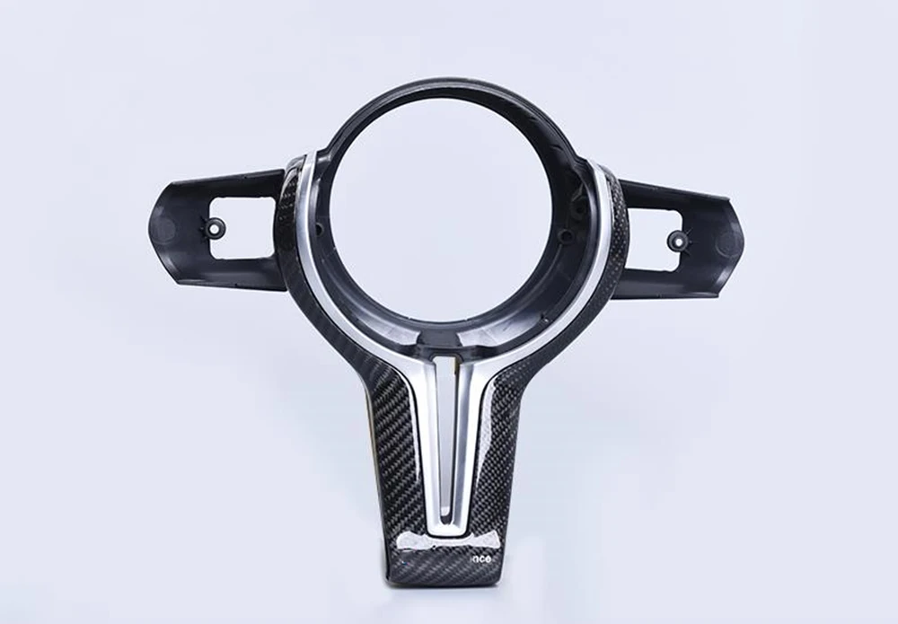 Dry Carbon Fiber Car M Steering Wheel Cap Panel Cover Trim For BMW F80 M3 F82 M4 F10 M5 F06 F12 F13 M6 F15 X5M F16 X6M