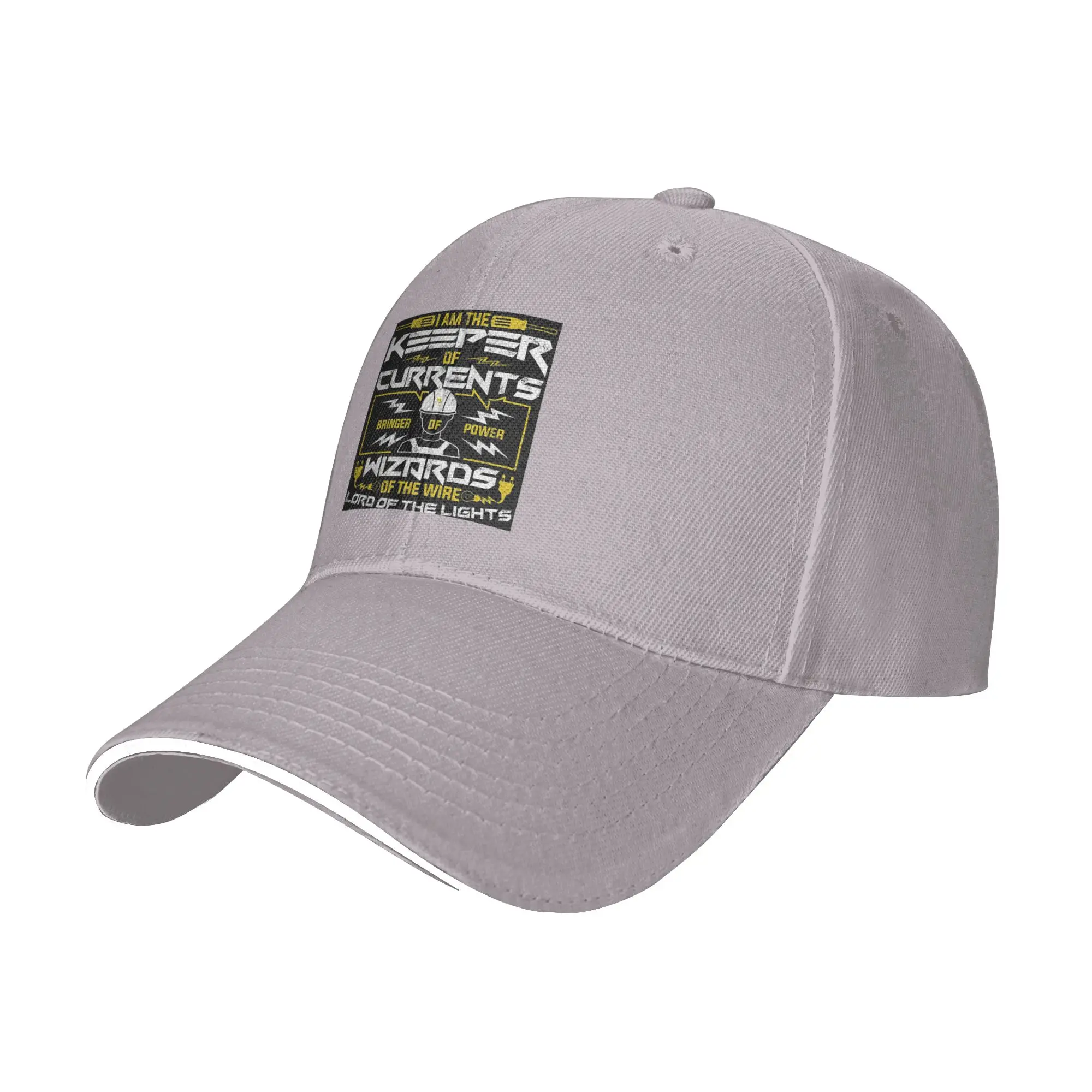 Electrician Electrical Engineering Power Cap Baseball Caps Adjustable Hat Hip Hop Summer Unisex Baseball Hats Customizable