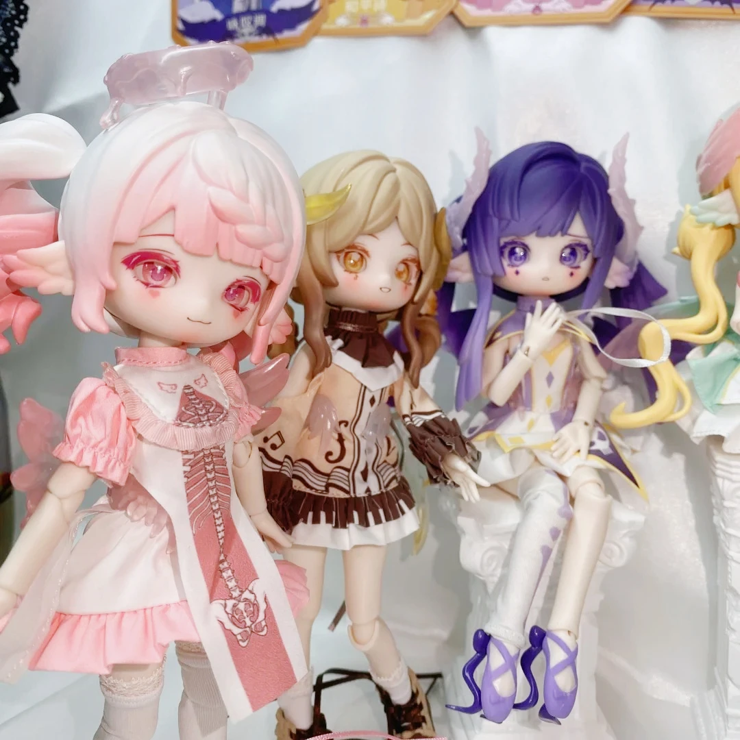 Penny'S Box Luluya Symphonic Poem 1/8 Bjd صندوق أعمى عمل الشكل صندوق غامض Kawaii أنيمي دمية مفاجأة حقيبة فستان الدمى لعبة