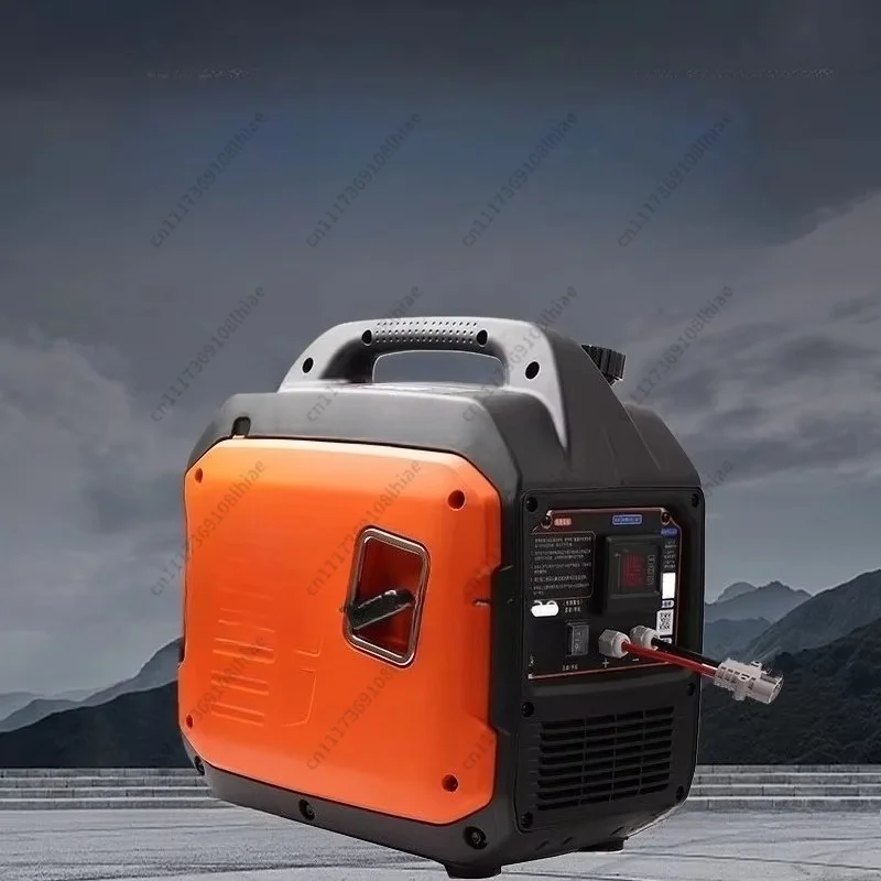 3KW Portable Generator for Parking AC & Household Use, 24V DC  Power Generator with Remote Start, Silent Mini Design
