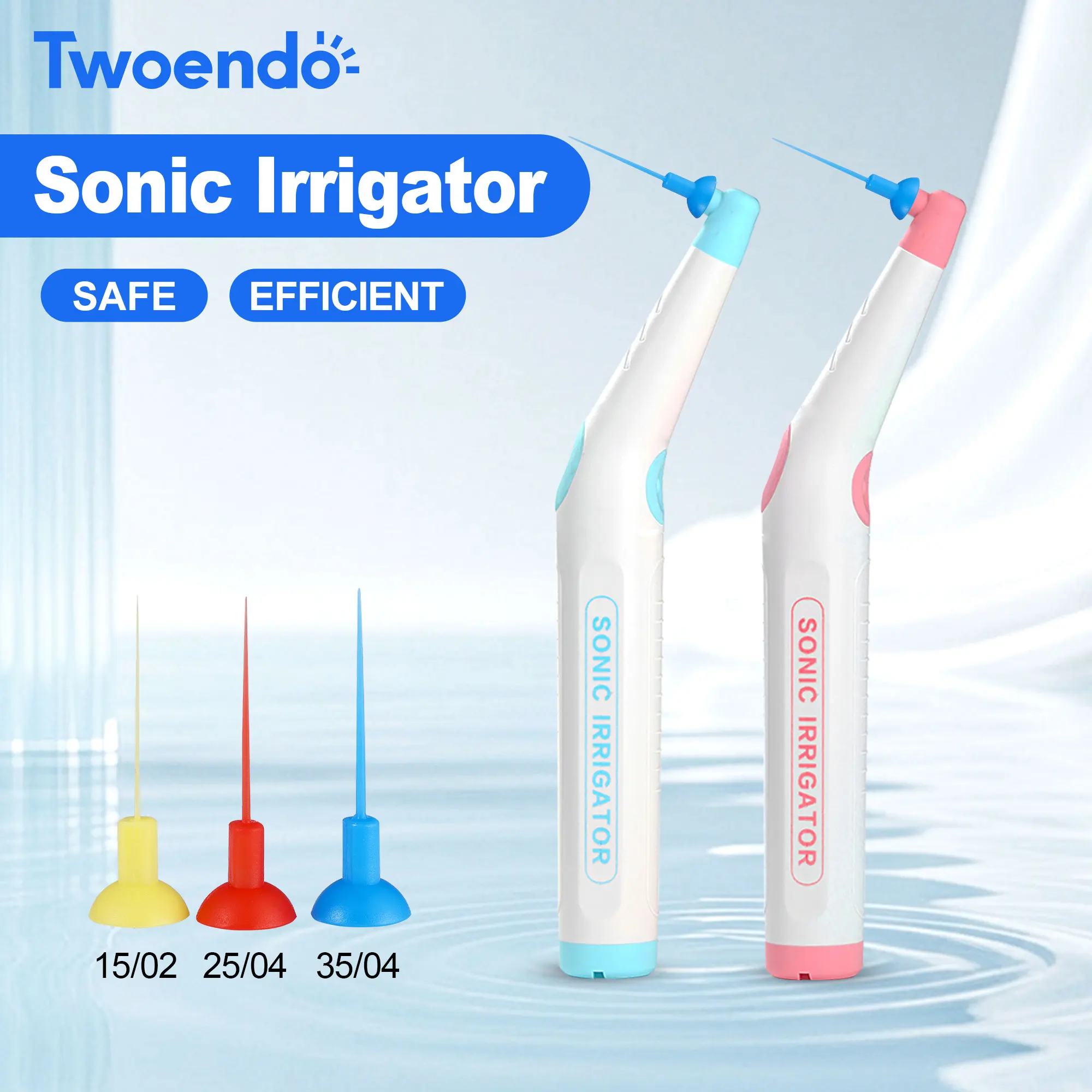 Dental Basic Instrument Endo Cleaning 120pcs Tips Sonic Irrigator Dentistry Sonic Activator For Endo Root Canal