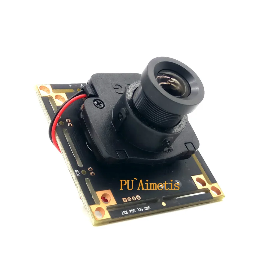 1/4 CMOS 1000TVL Analog camera PCB Board Module with 1080P 3.6mm Lens IR CUT Filter