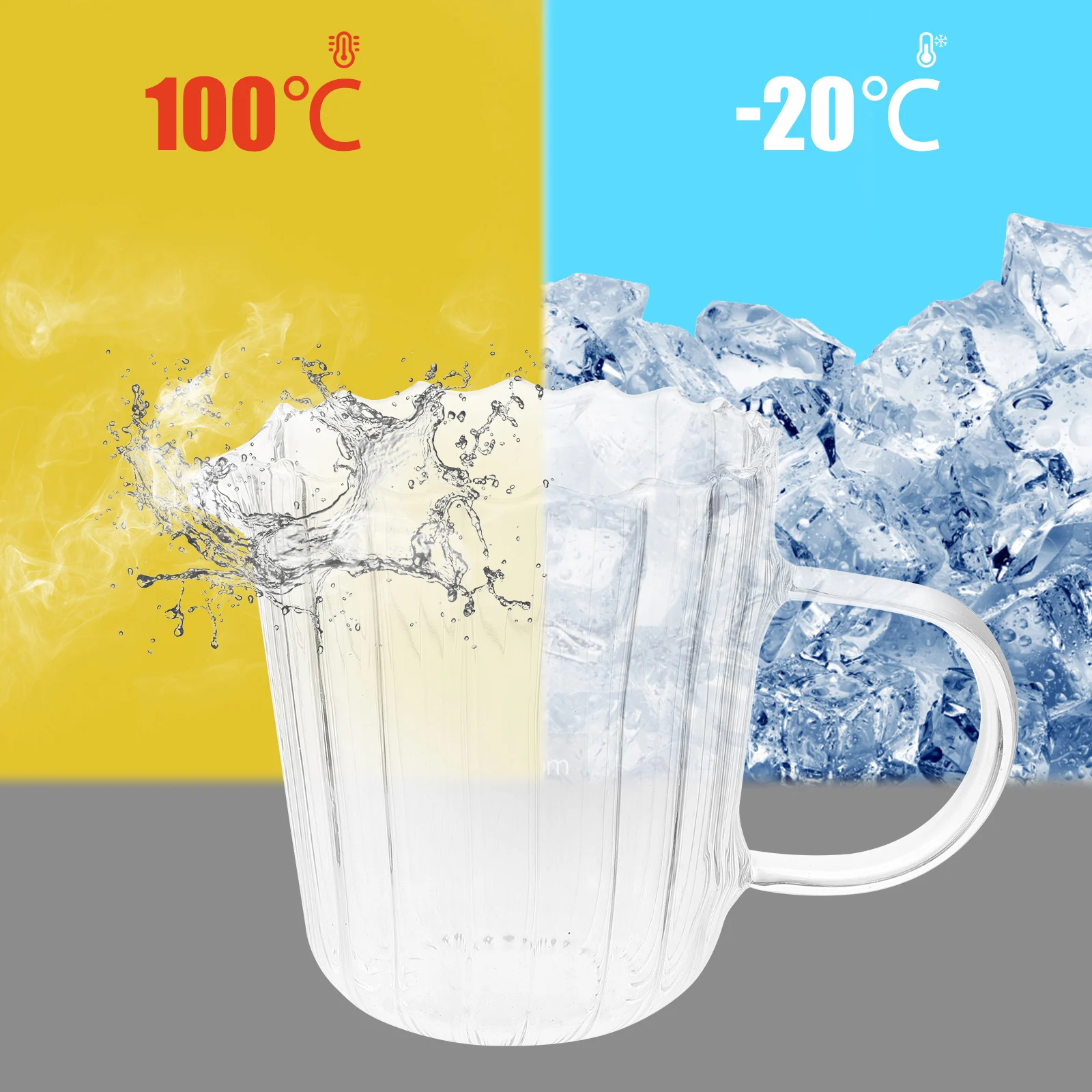 

Glass Milk Cup Clear Multipurpose Container for Coffee Juice Sauce Home Kitchen Cafe Gift Milk Pitcher