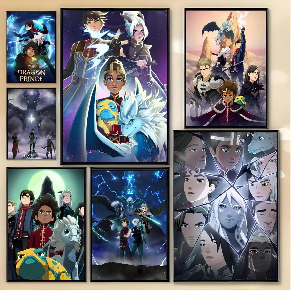 tv animation T-The Dragon Prince Poster Unique Home Decoration Ideas & Stylish Interior Art