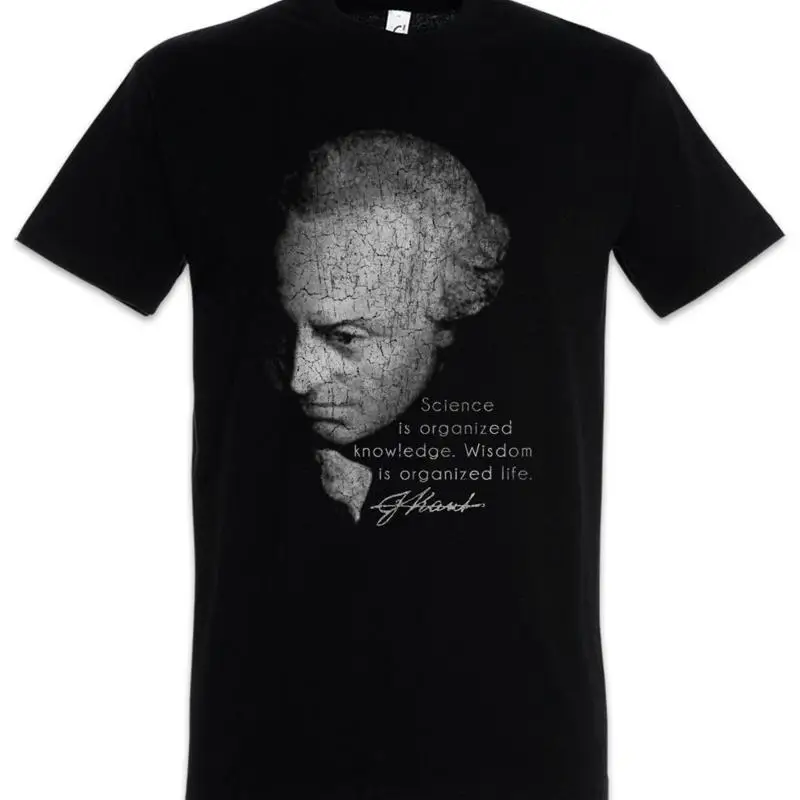 Kant Sciene Is T Shirt Immanuel Philosopher organized knowledge Quote
