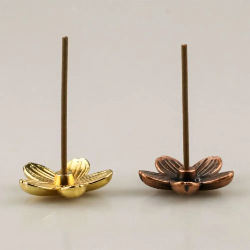 

Creative Small Sakura Incense Stick Holder Alloy Craft Cute Sakura Incense Insertion Handmade Cherry Flower Incense Tray Desktop