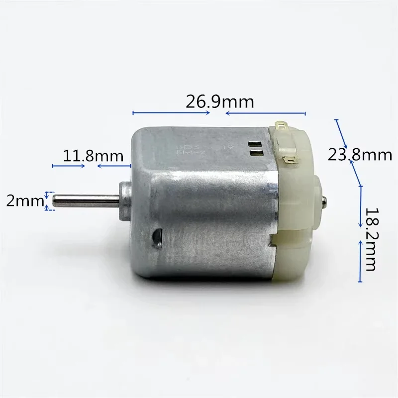 Mabuchi FC-260SA-13340 Mini 260 Motor DC 5V-12V 8500RPM Micro 24mm*18mm Electric Carbon Brush Motor DIY Hobby Toy Model