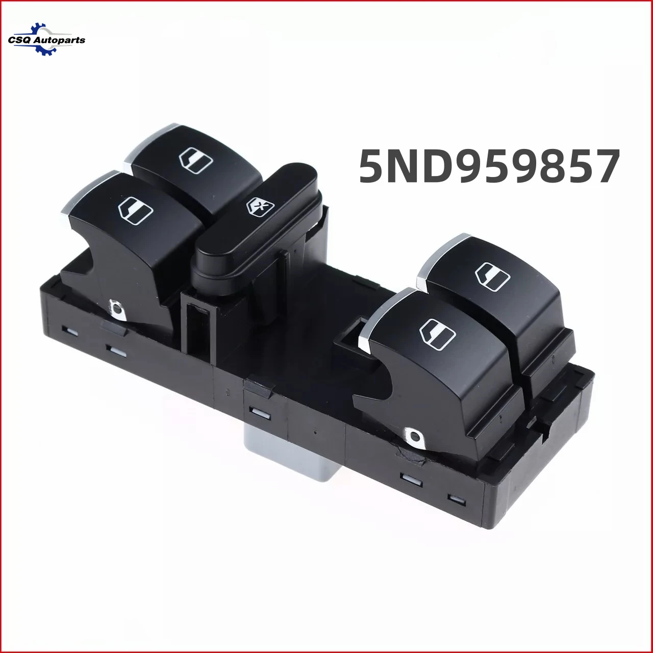 

5ND959857 Power Window Master Switch Control Button For VW Golf 5 6 GTI MK5 MK6 Jetta Tiguan Passat B6 CC Seat Leon MK2 Fabio