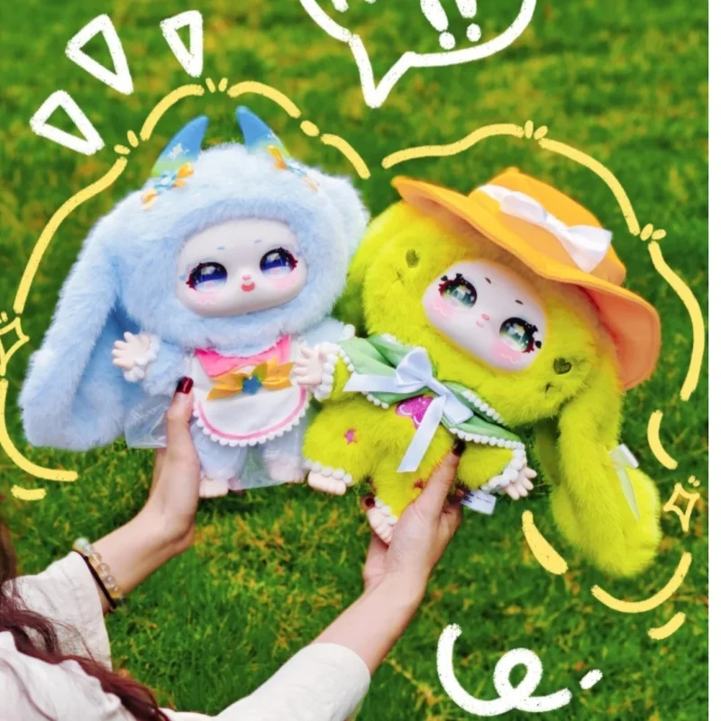 Echte 400% Samael Misty Garden Series Blind Box Kawaii Vinyl Gezicht Pluche Pop Slaapkamer Decor Model Trendy Speelgoed Meisjes Kids Gift