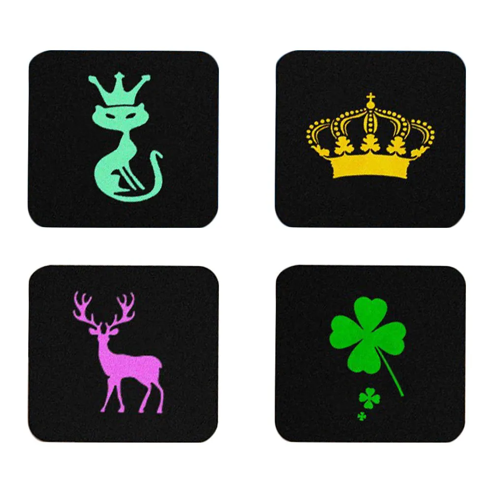 4-delige compacte make-upspiegels Draagbare reis Mini dubbelzijdige zakspiegel Lichtgewicht kleine spiegel voor vrouwen