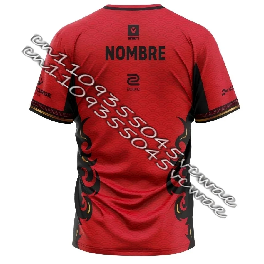 

Футболка MOTO Sentinels 2026 Equipo Esports для мужчин, летняя спортивная футболка Valorant, персонализированная одежда