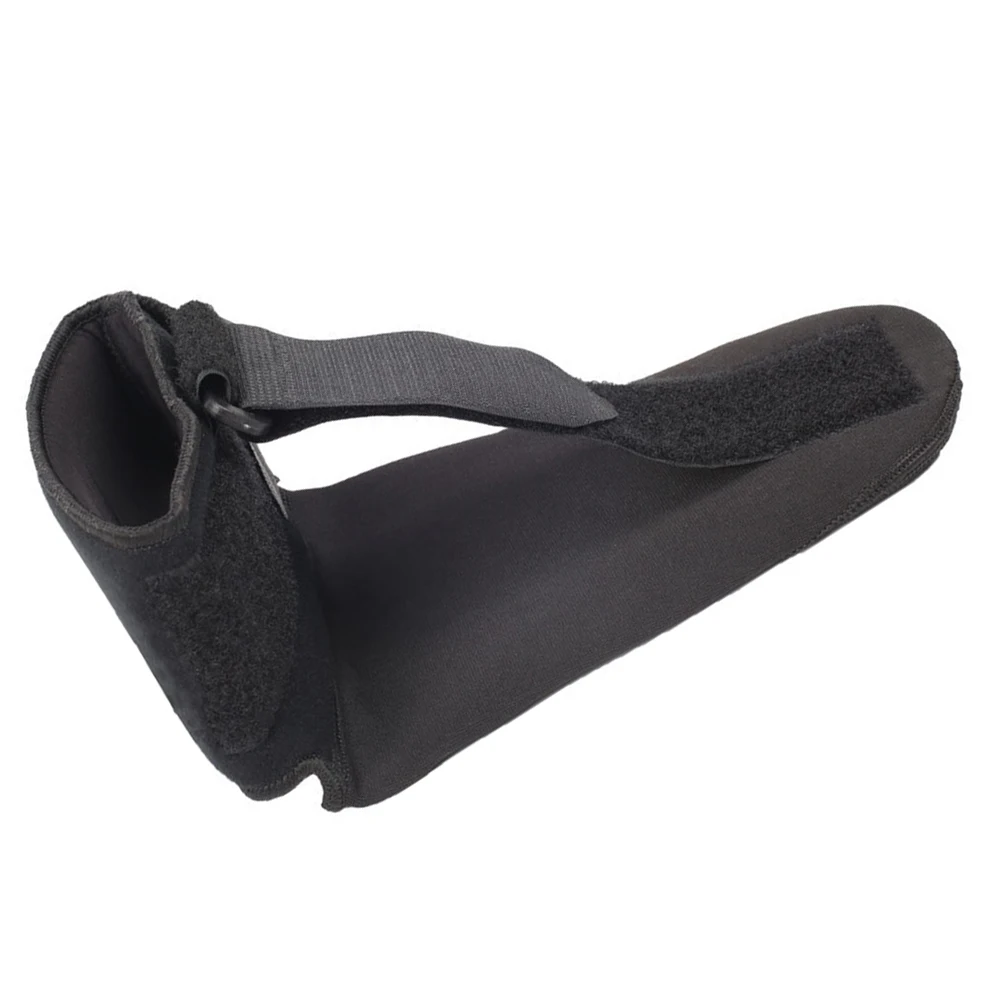 

1Pcs Foot Drop Corrector Black Foot Support Brace Breathable Comfortable Premium Orthotic Device for Daytime Night Use Practical