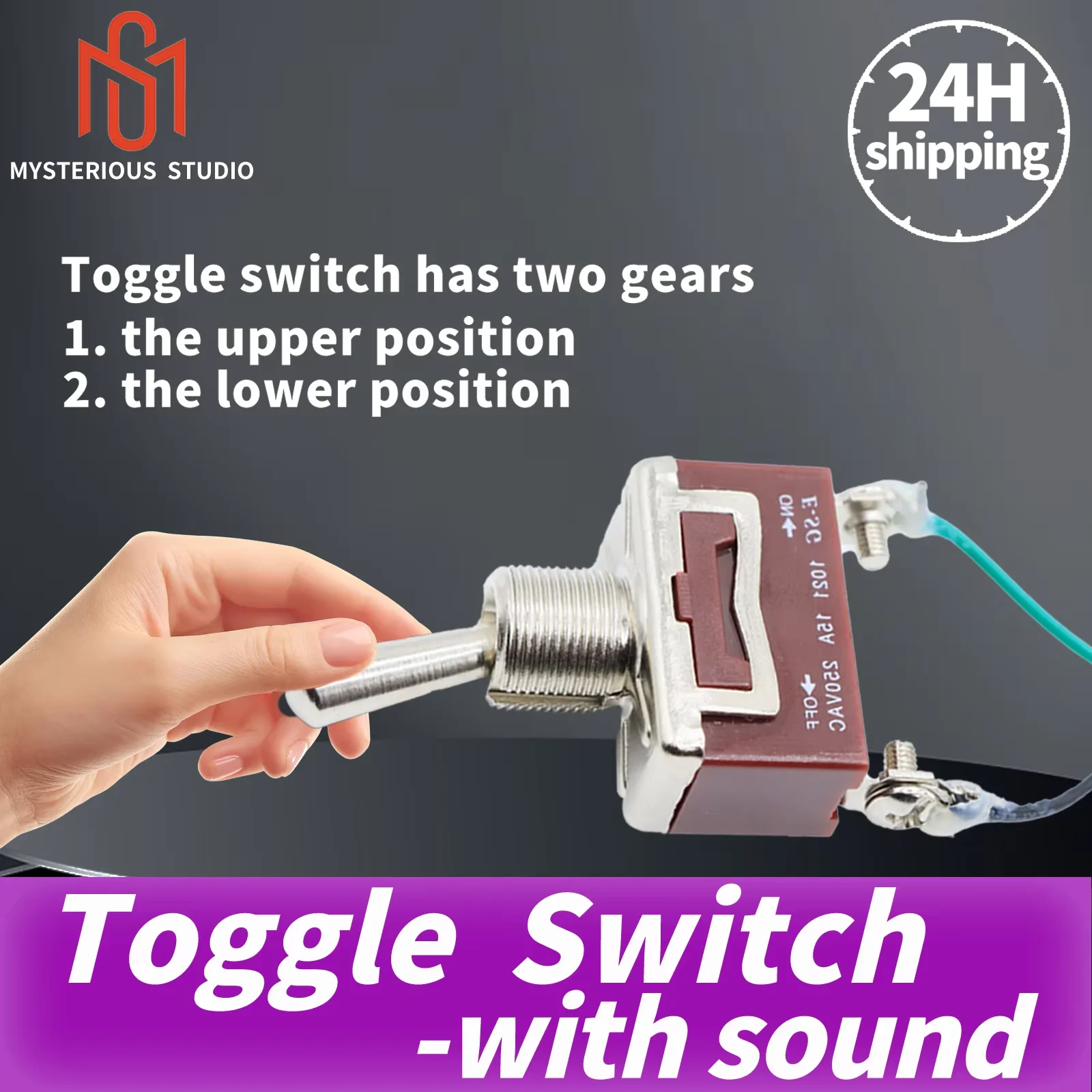 Mysterious Studio Escape Room Prop Escape Game Mechanism Props Electronic Puzzle superb 1987 GY Toggle Switch 2 Position Version