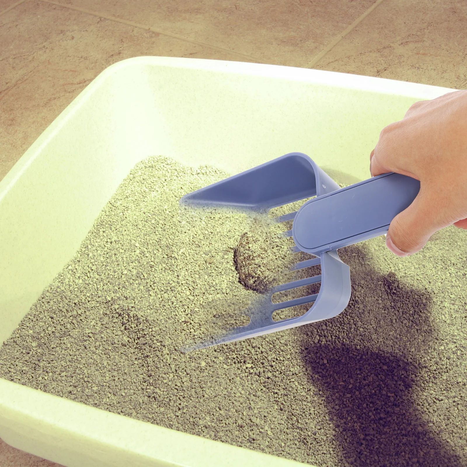 

Cat Litter Shovel Cleaning Tool Pet Supplies Durable Wide Mouth Poop Filter Shovels Design Solid H Garbage Collector