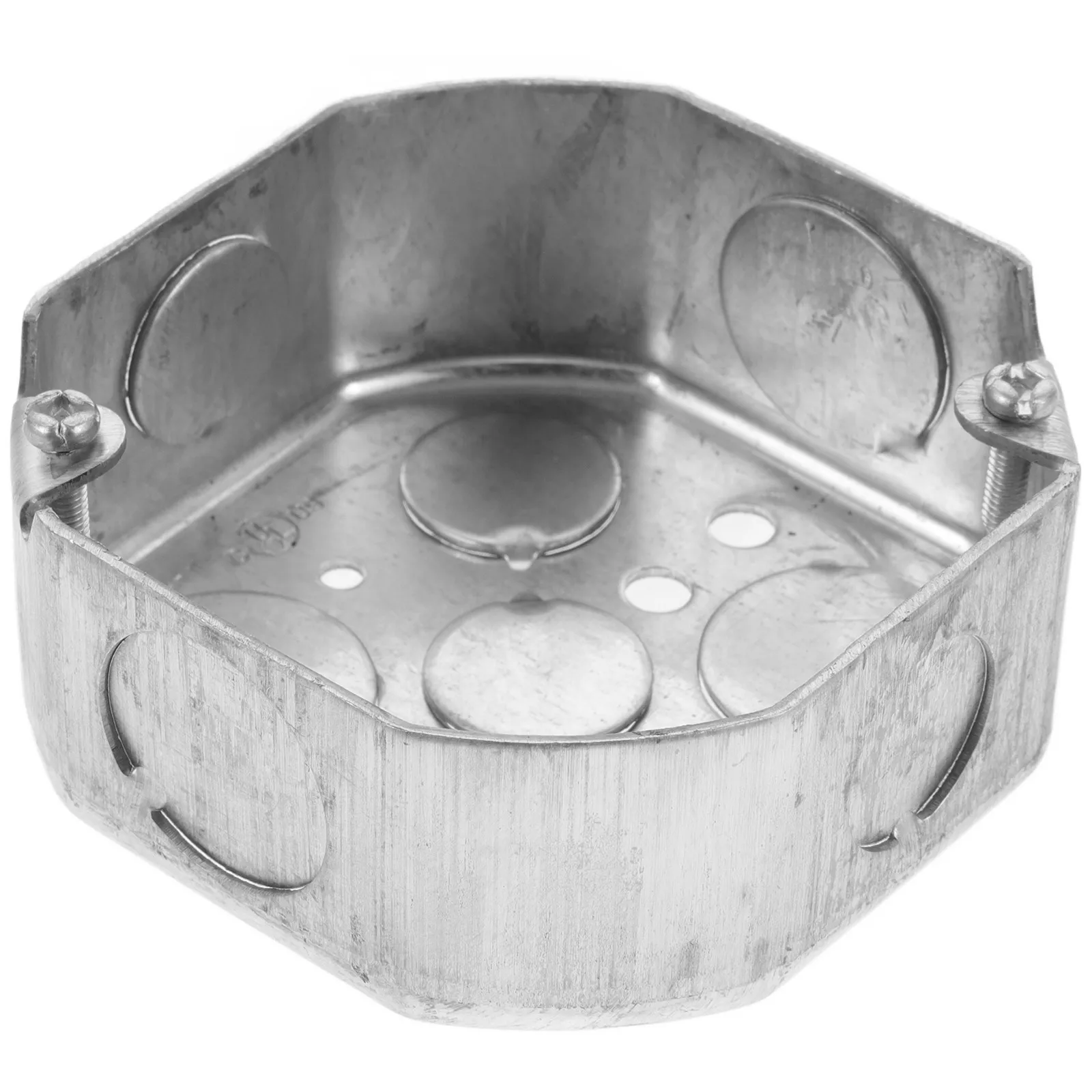 Outdoor Electrical Junction Box Heavy Duty Galvanized Metal Weatherproof Enclosure for Cord Protection