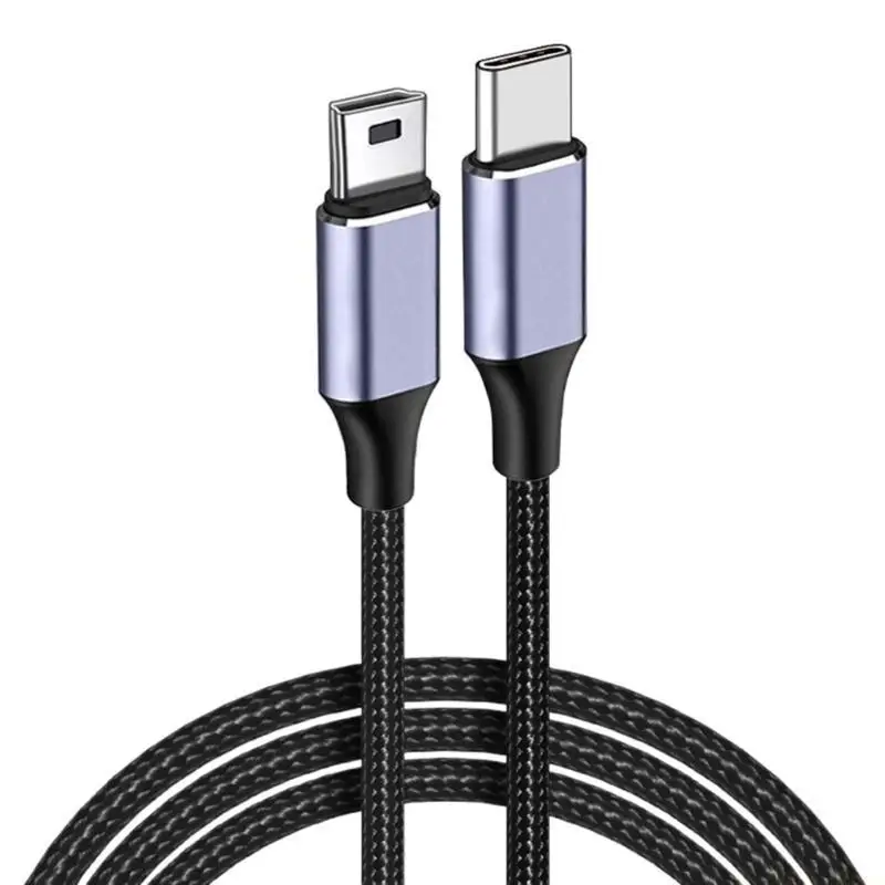 E56B USB 2.0 Type C To USB Data Transfer Cable, Connectors Cord for Cameras and Game Controllers