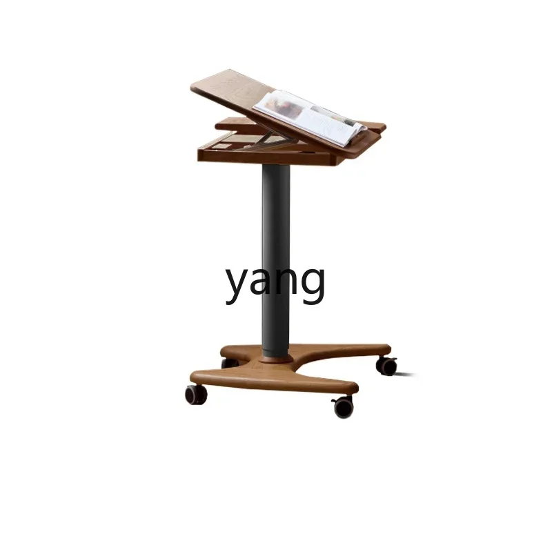 CX solid wood desk simple pneumatic lifting study table