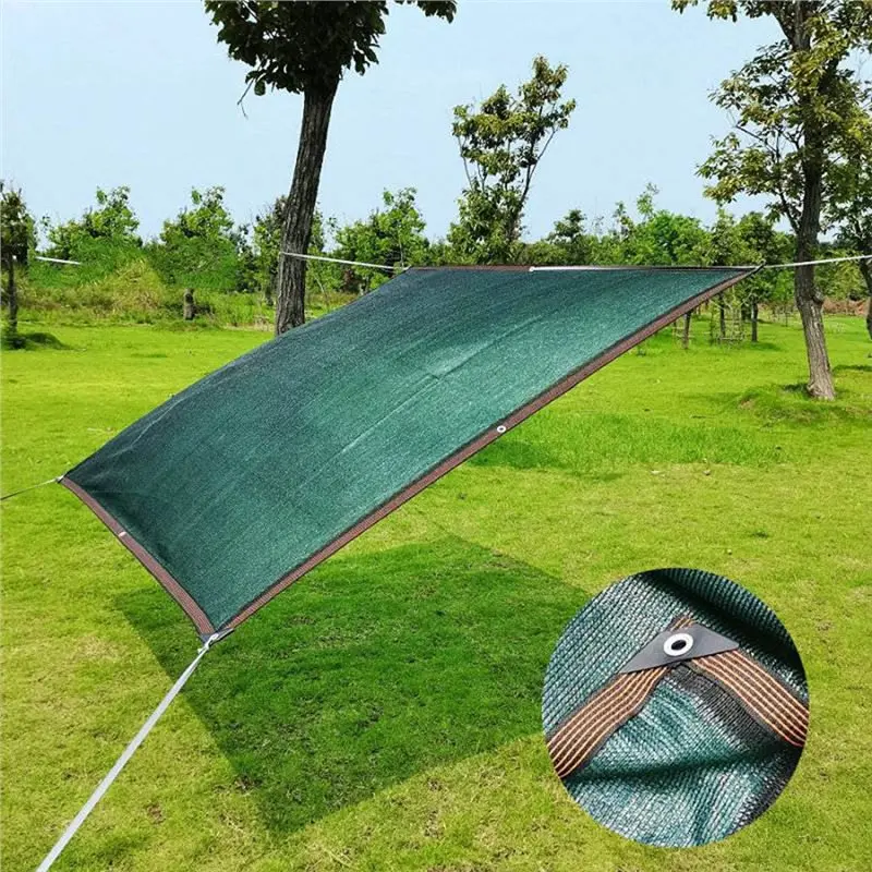 CHCH HDPE Dark Green Shade Sail For Garden Plant Shed, Gazebo, And Balcony Privacy