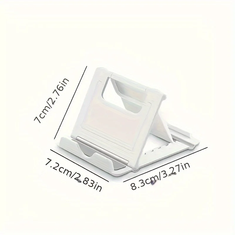 1pc Portable Desktop Adjustable Phone Holder, Suitable For Tablets And Phones