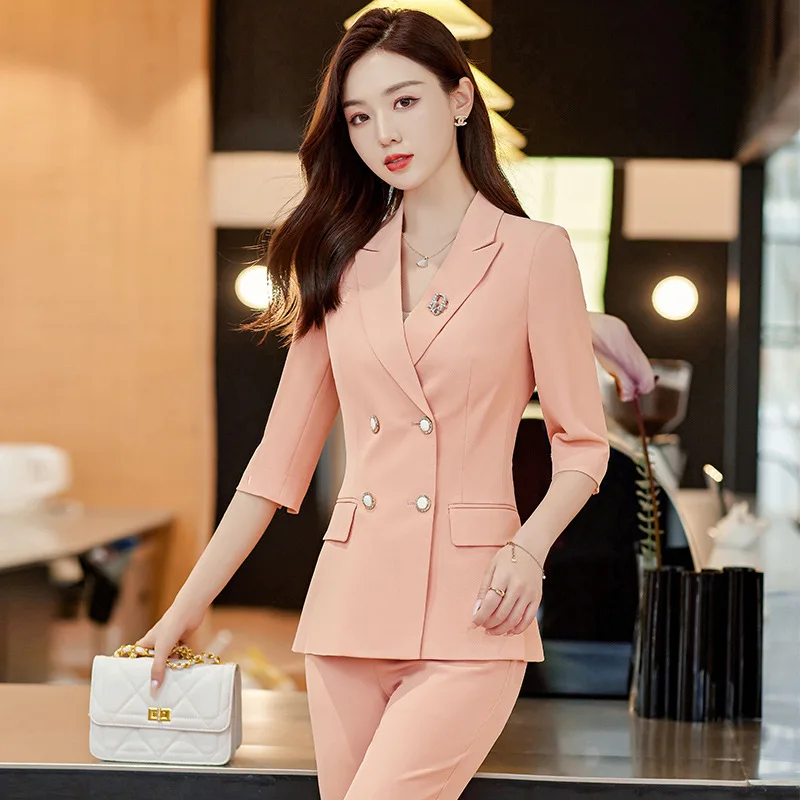 Blazer feminino jaqueta primavera outono novo profissional wear formal moda elegante estilo deusa terno de deslocamento workwear