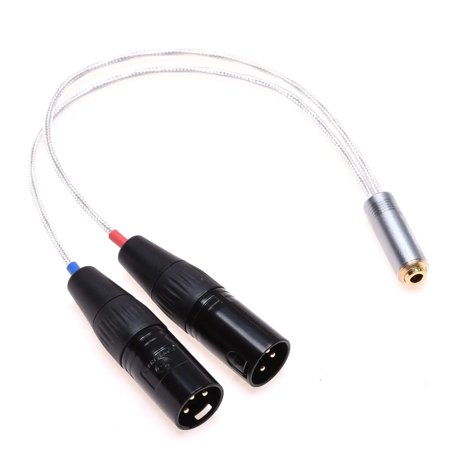 2X อะแดปเตอร์เสียง3 PIN XLR ถึง4.4มม. สำหรับ Sony NW-WM1Z 1A MDR-Z1R PHA-2 TA-ZH1ES