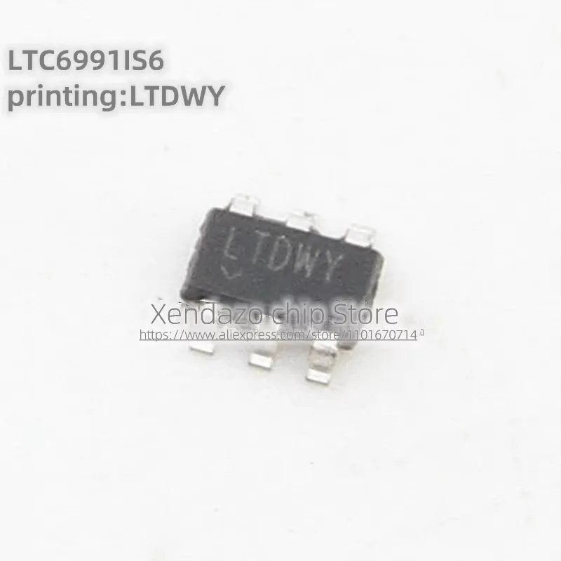 

2 шт./лот LTC6991IS6 # PBF LTC6991IS6 LTC6991 Шелкография LTDWY SOT23-6 пакет Чип осциллятора